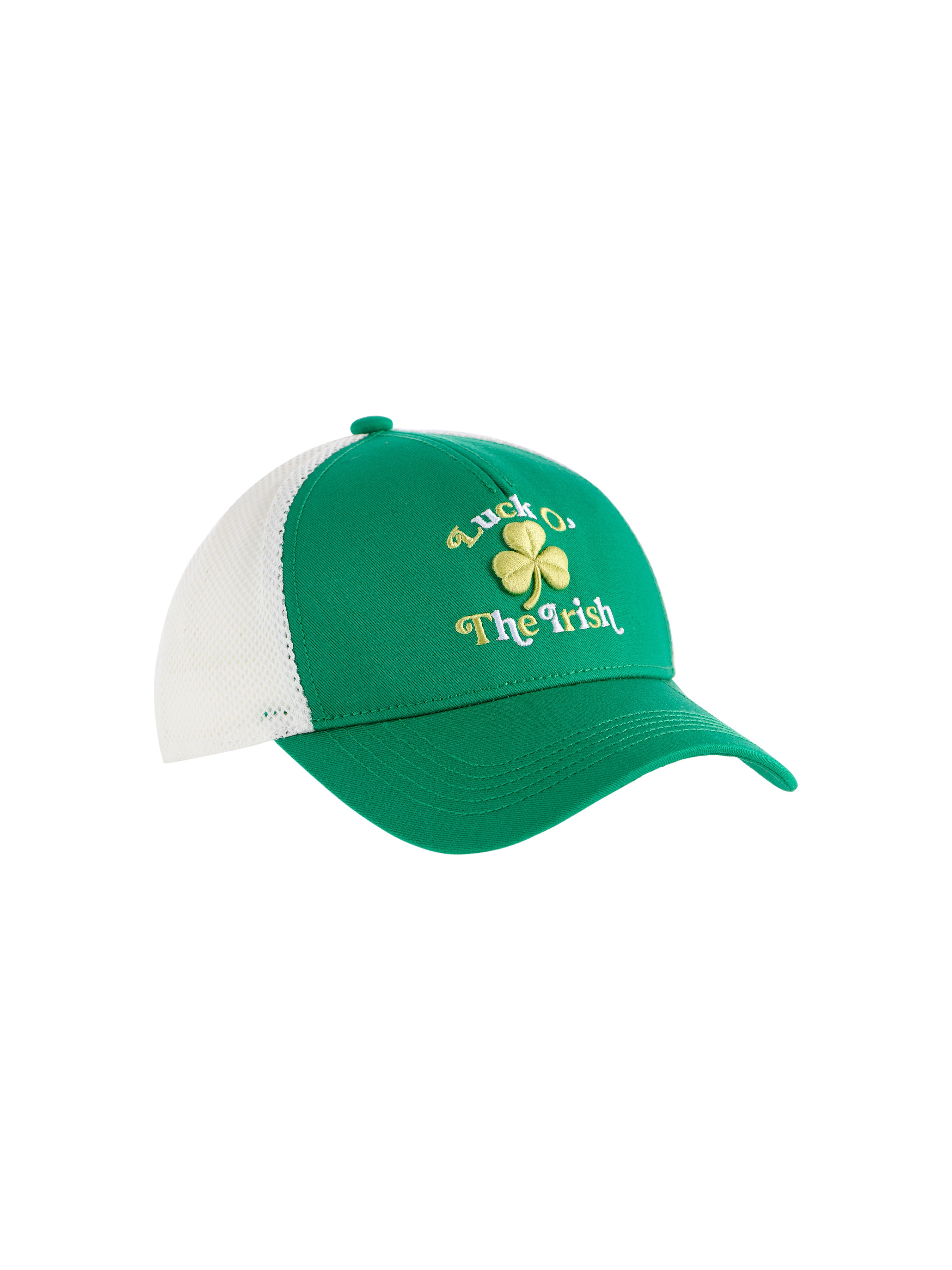 Shiraleah "Luck O' The Irish" Trucker Hat, Green GREEN