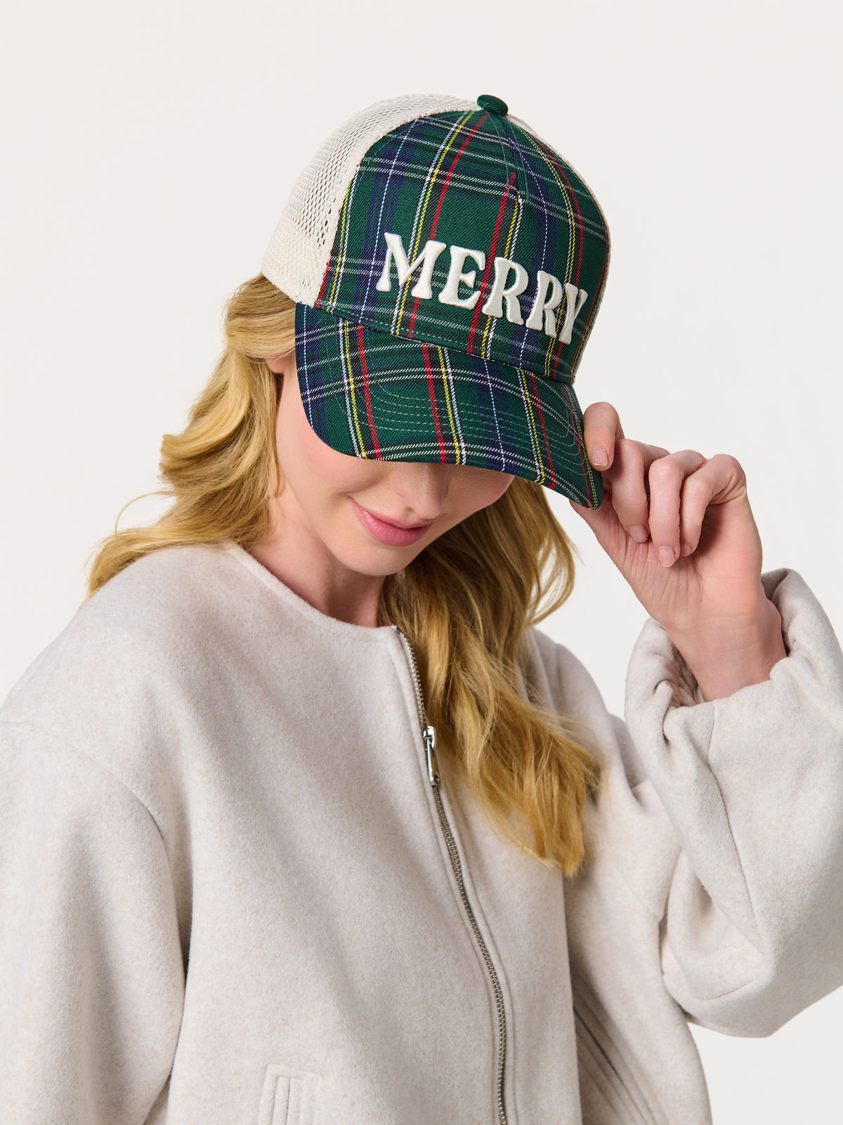 Shiraleah "Merry" Trucker Hat GREEN / OS