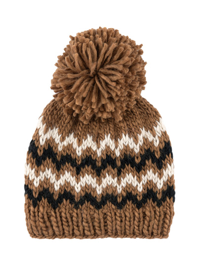 Shiraleah Landen Winter Knit Hat/ Beanie, Toast - FINAL SALE ONLY