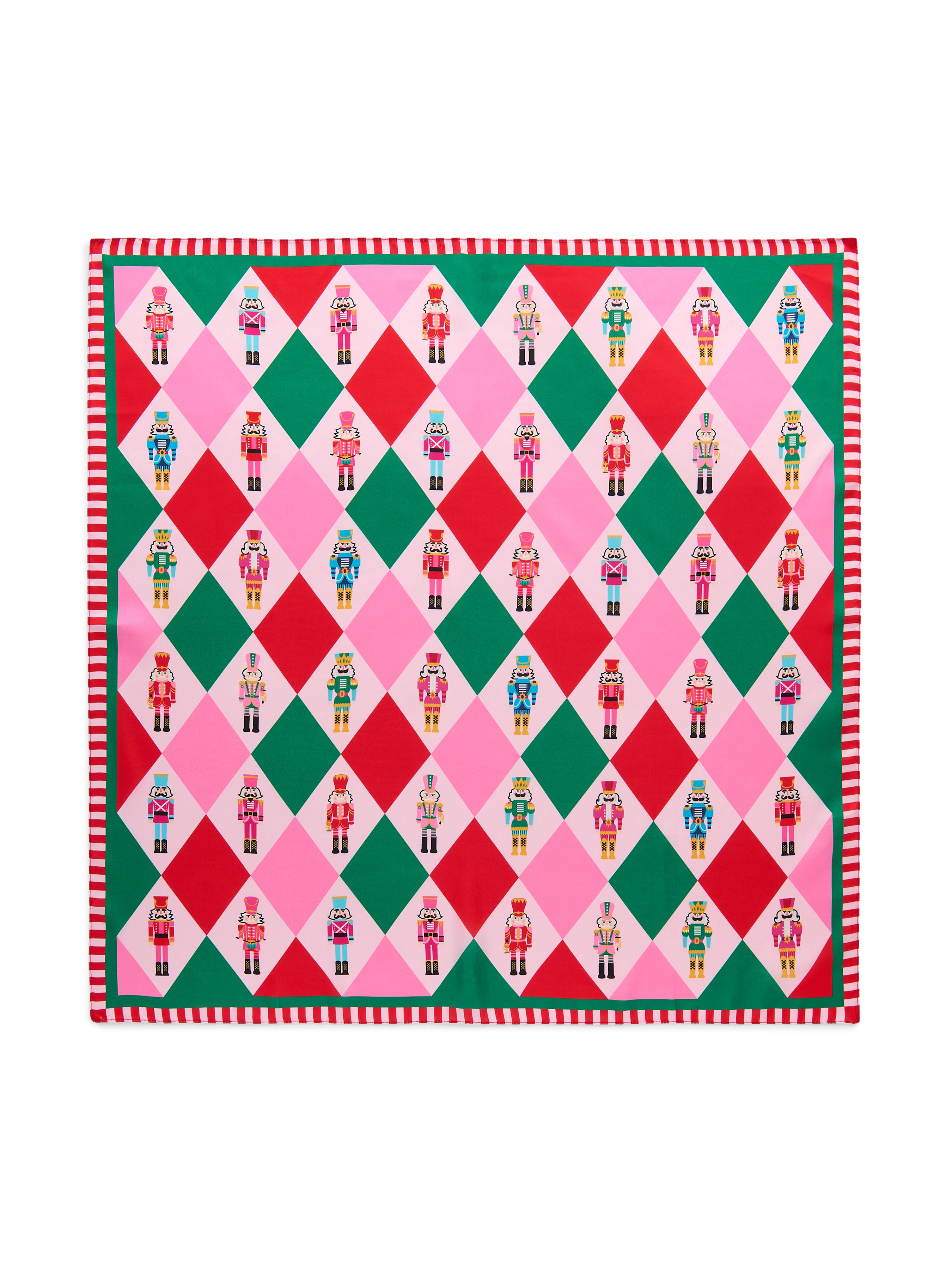 Shiraleah Festive Nutcracker Square Scarf, Multi