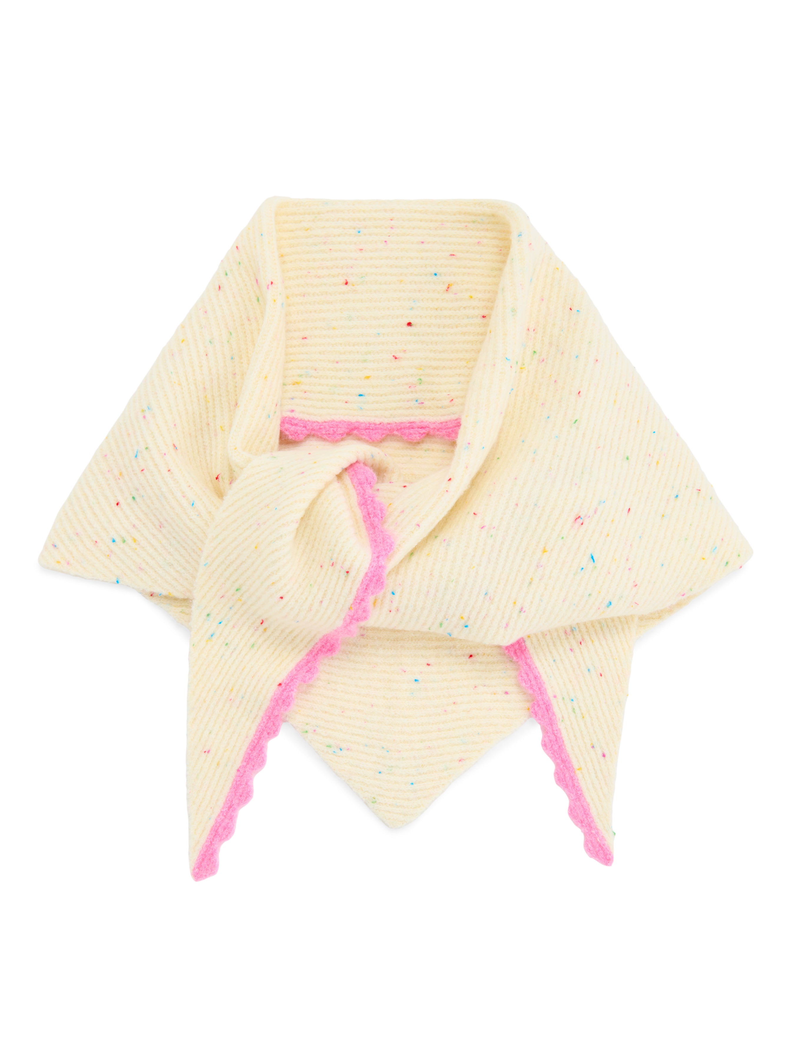 Shiraleah Kendra Triangle Scarf IVORY / OS