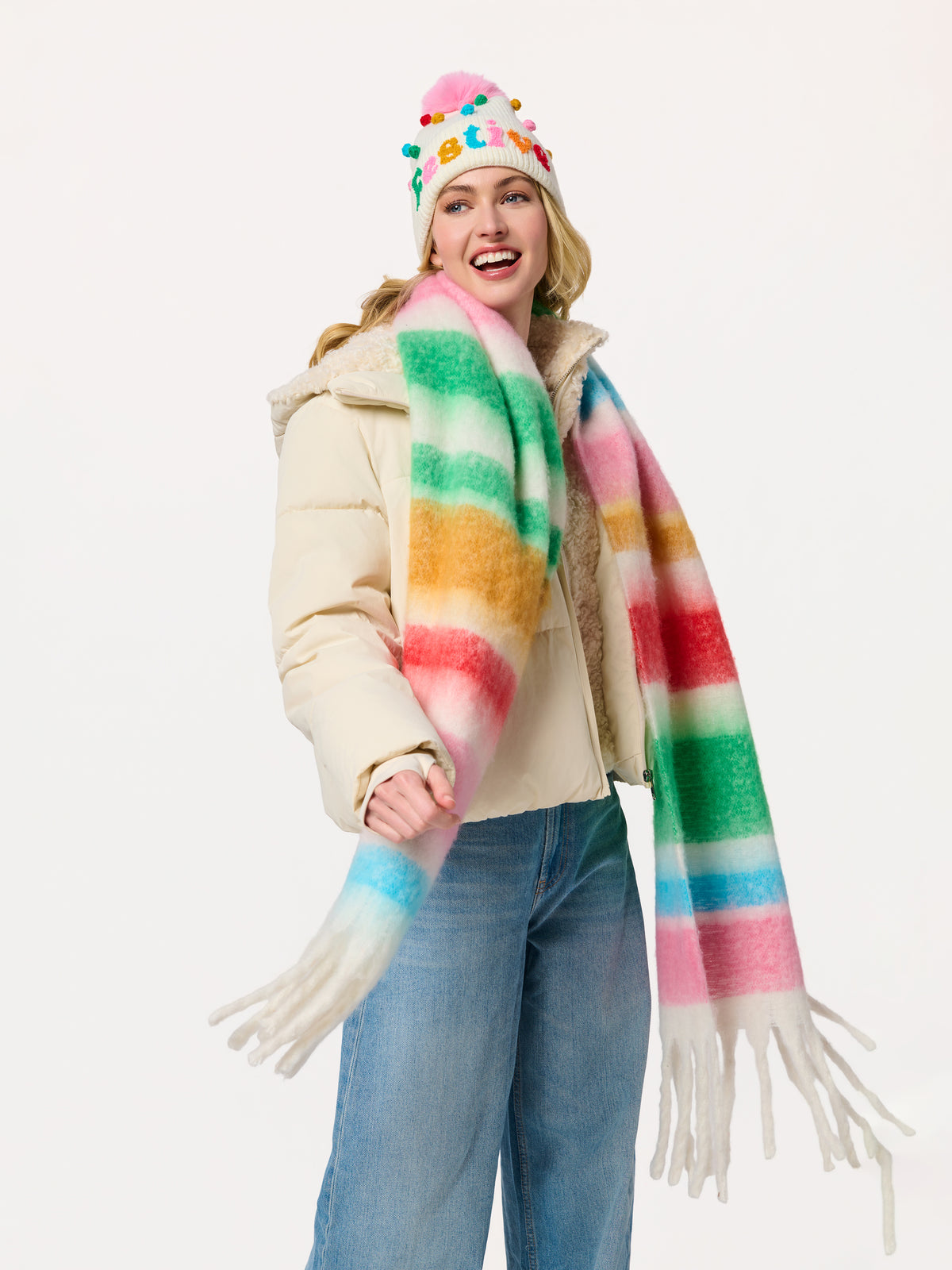 Shiraleah Lala Scarf, Multi