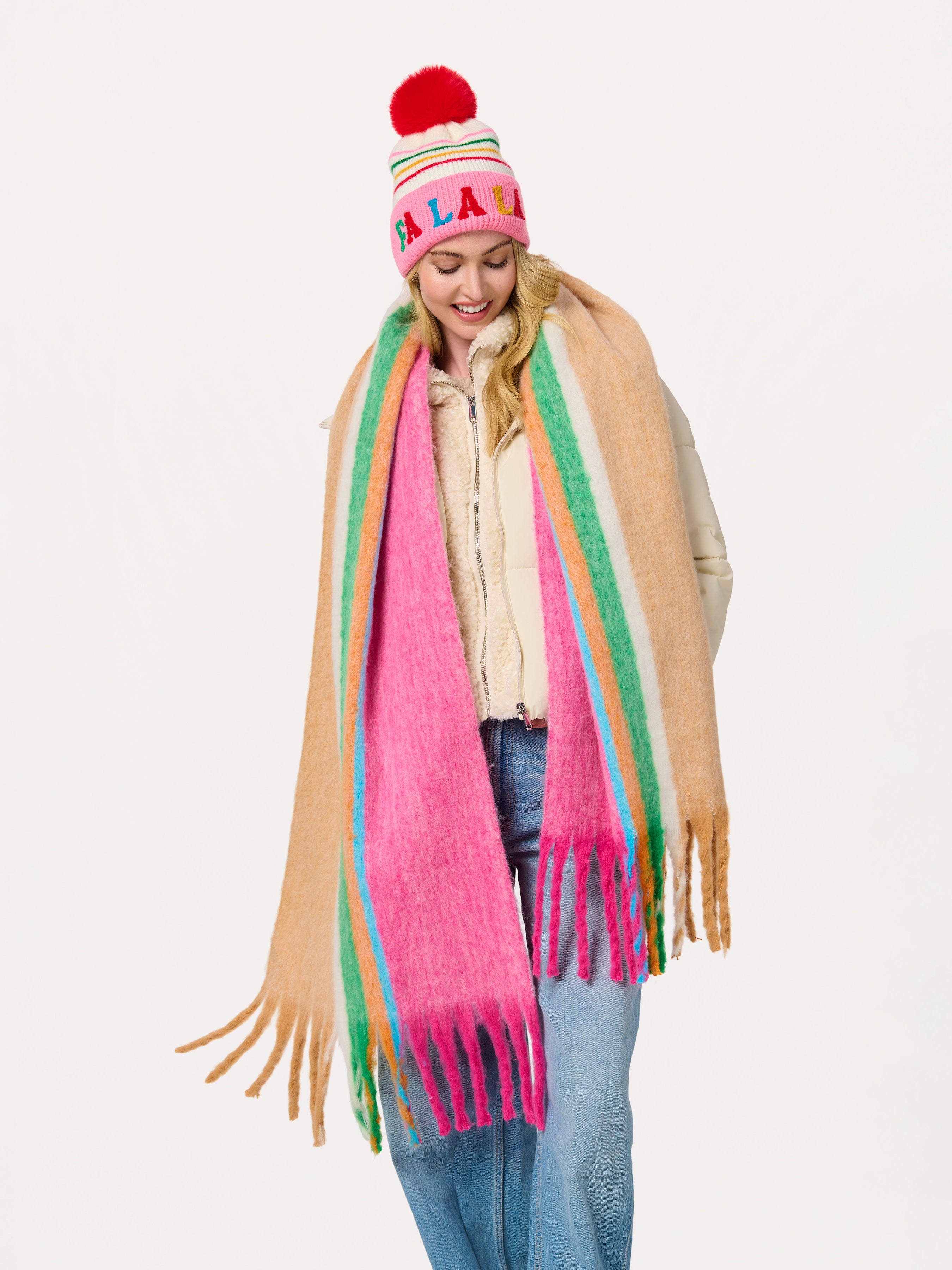 Shiraleah Mina Scarf, Multi
