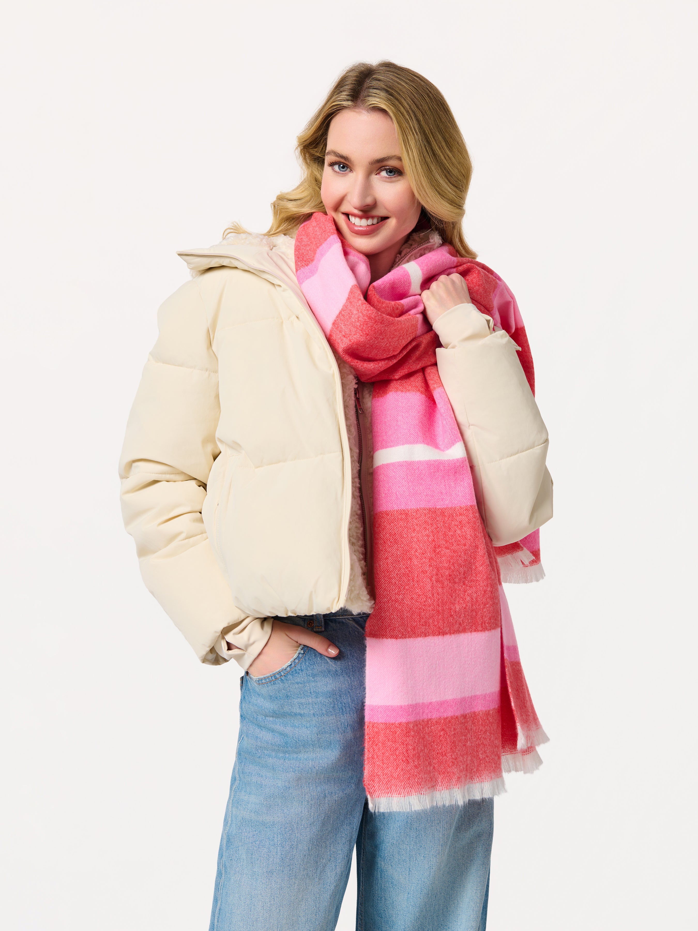 Shiraleah Kayla Scarf RED / OS