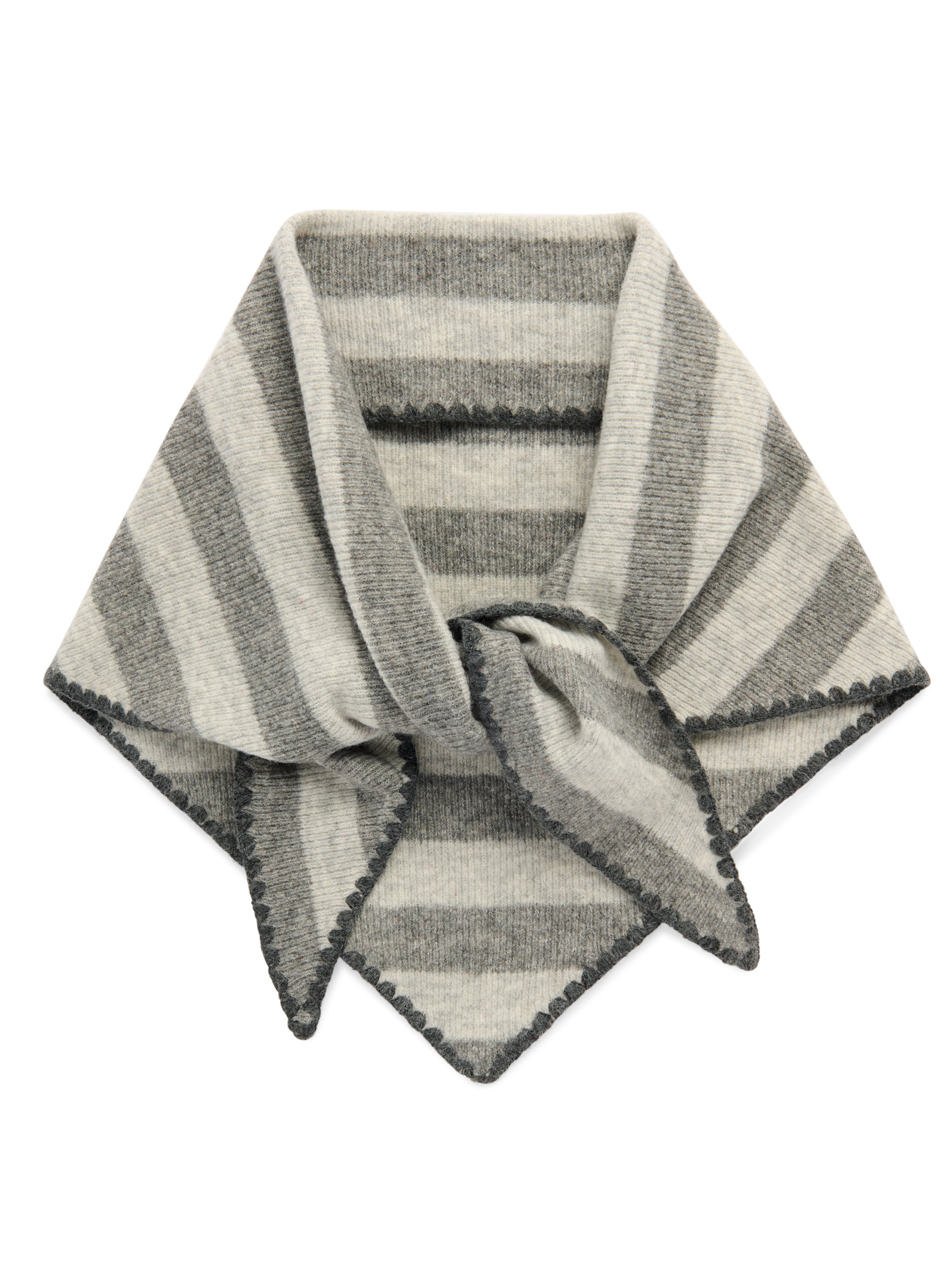 Shiraleah Joy Large Triangle Scarf GREY / OS