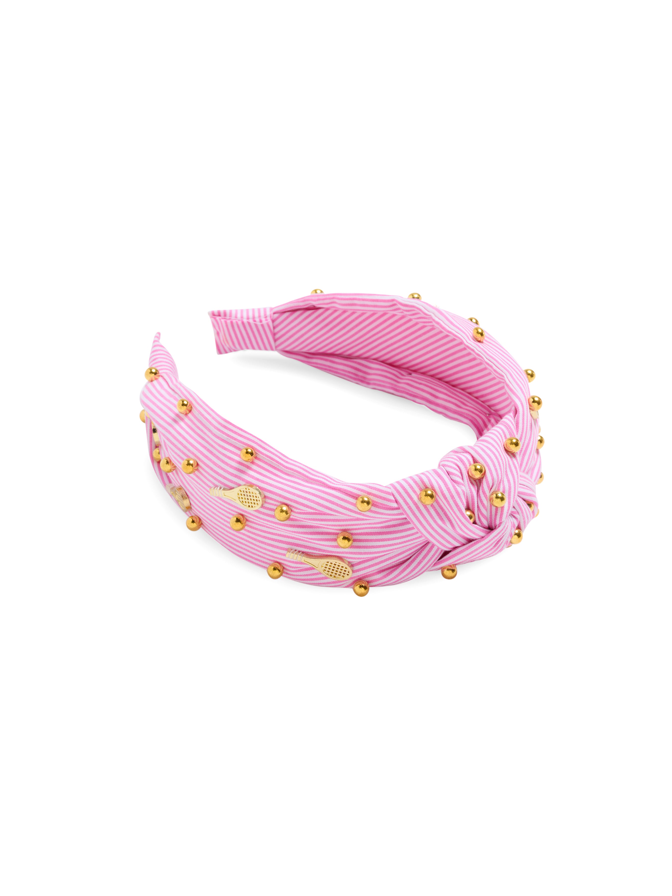 Shiraleah Tennis Charms Headband, Pink