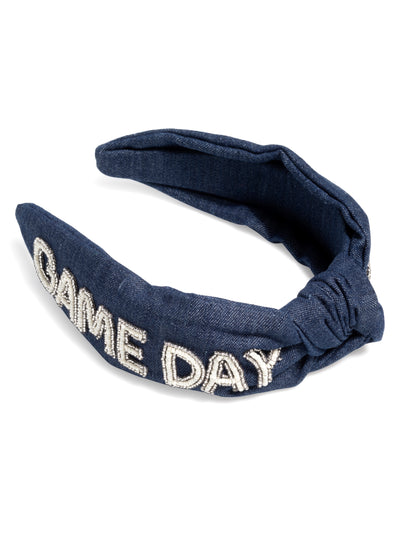 Shiraleah "Game Day" Headband, Denim