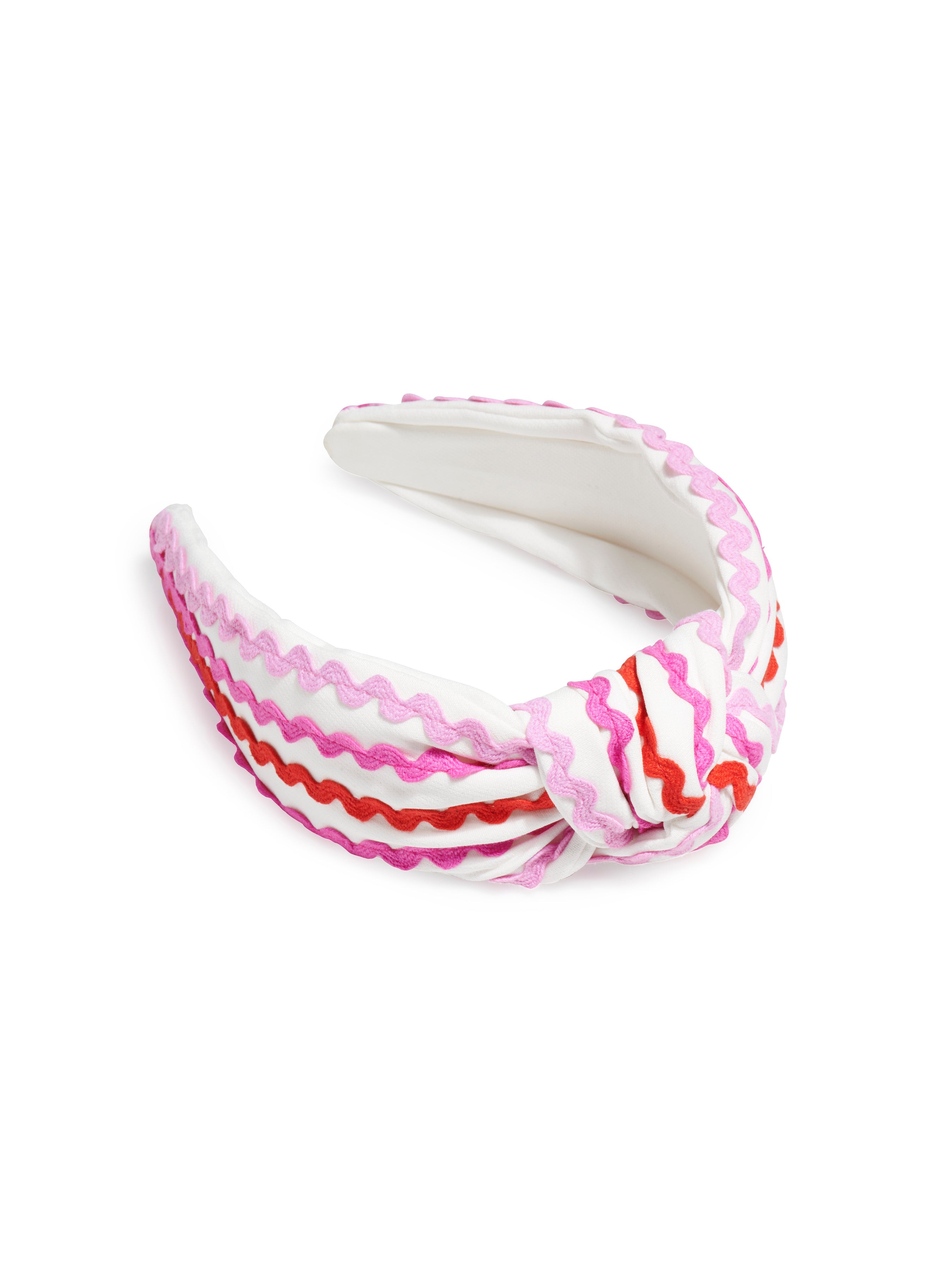 Shiraleah Ric Rac Knotted Headband PINK