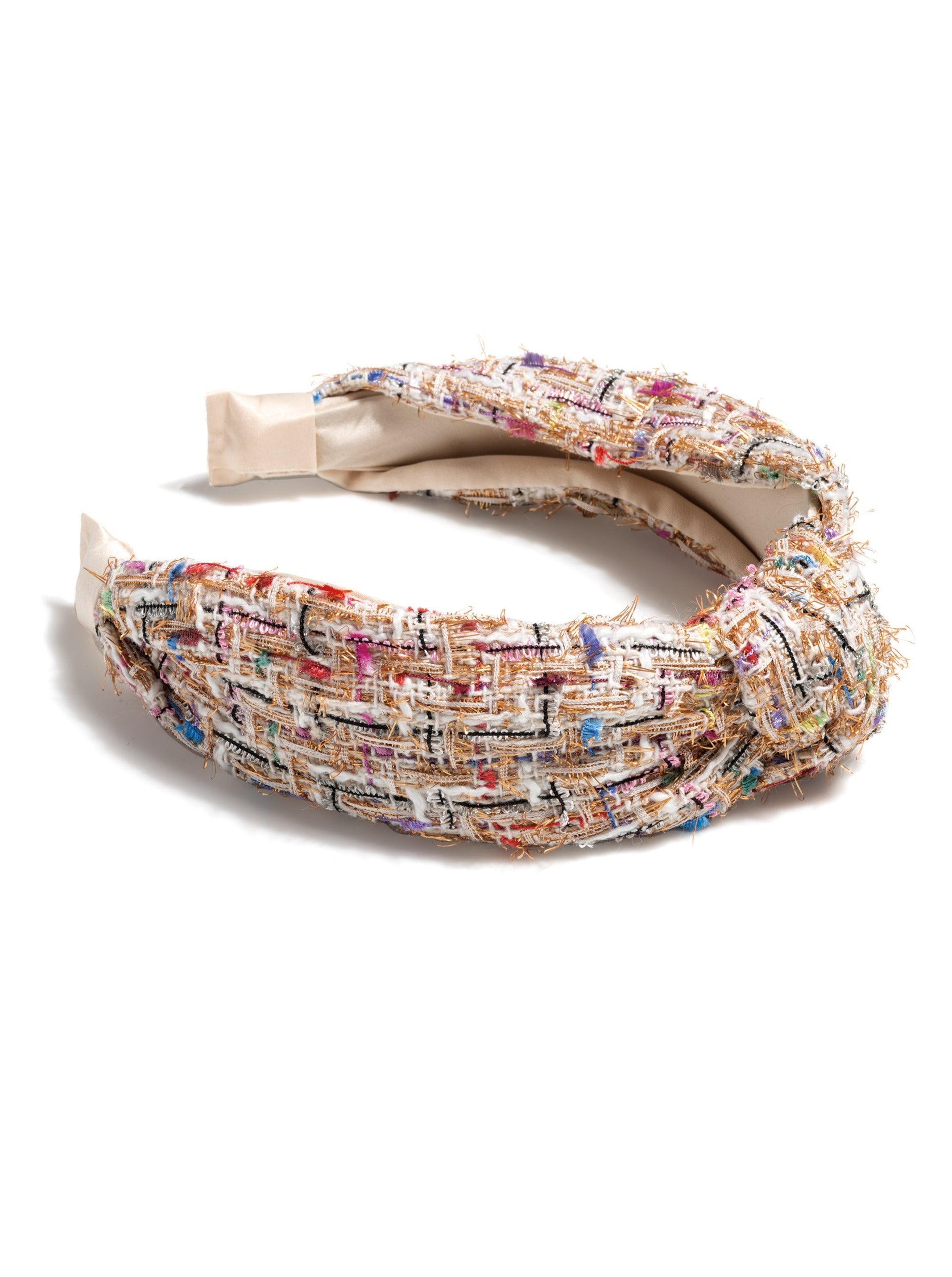 Shiraleah Knotted Boucle Headband IVORY