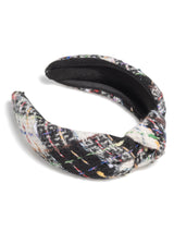 Shiraleah Boucle Knotted Headband, Black