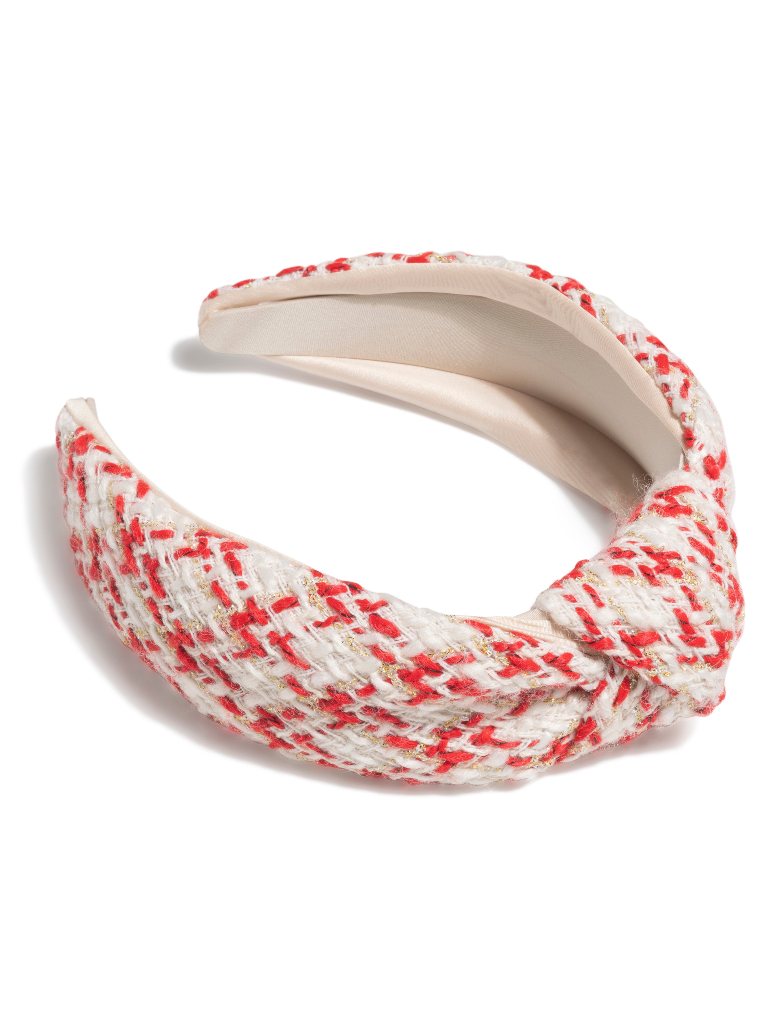 Shiraleah Boucle Knotted Headband, Red