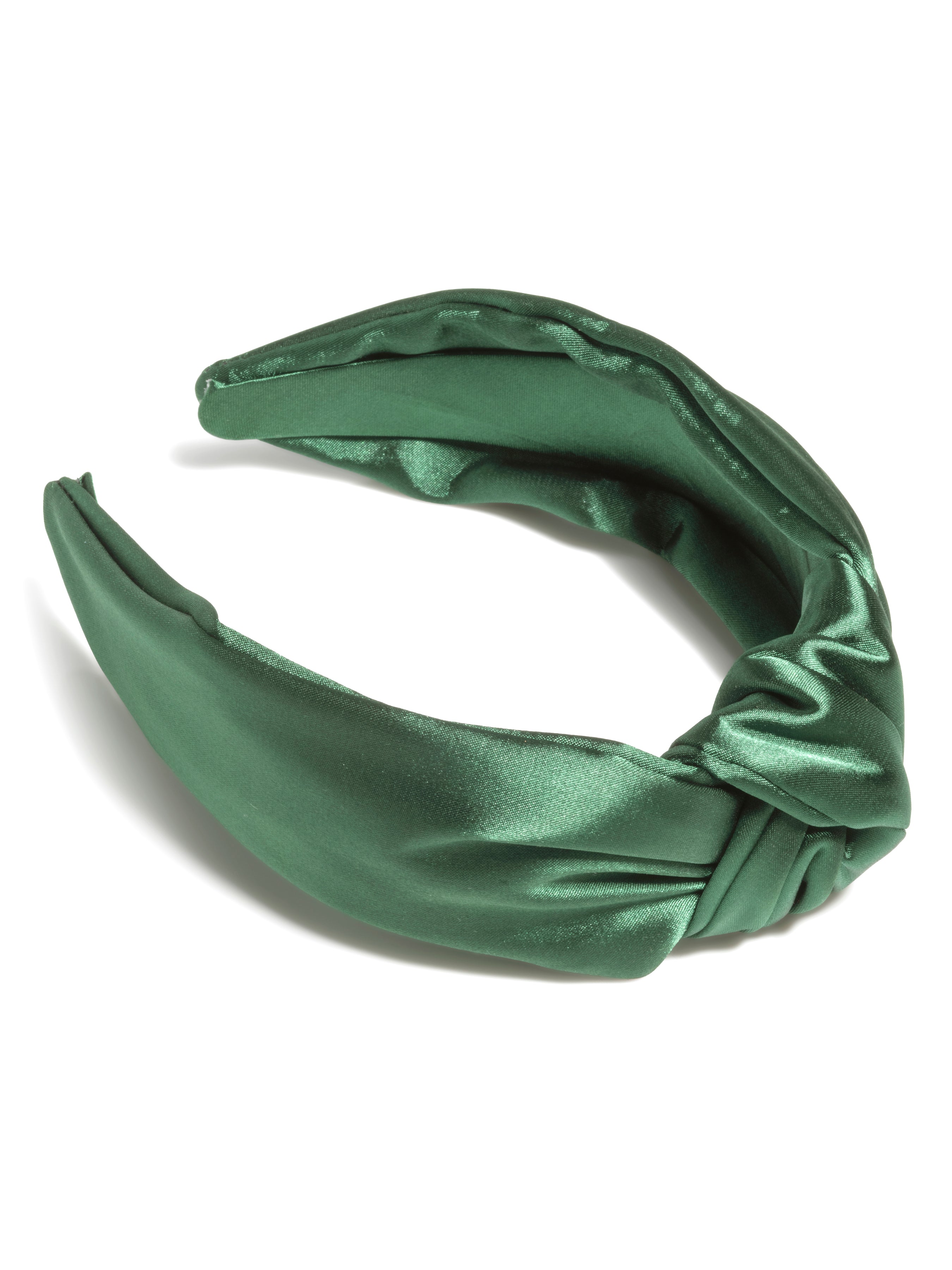 Shiraleah Satin Knotted Headband, Green