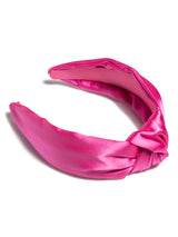 Shiraleah Satin Knotted Headband, Pink