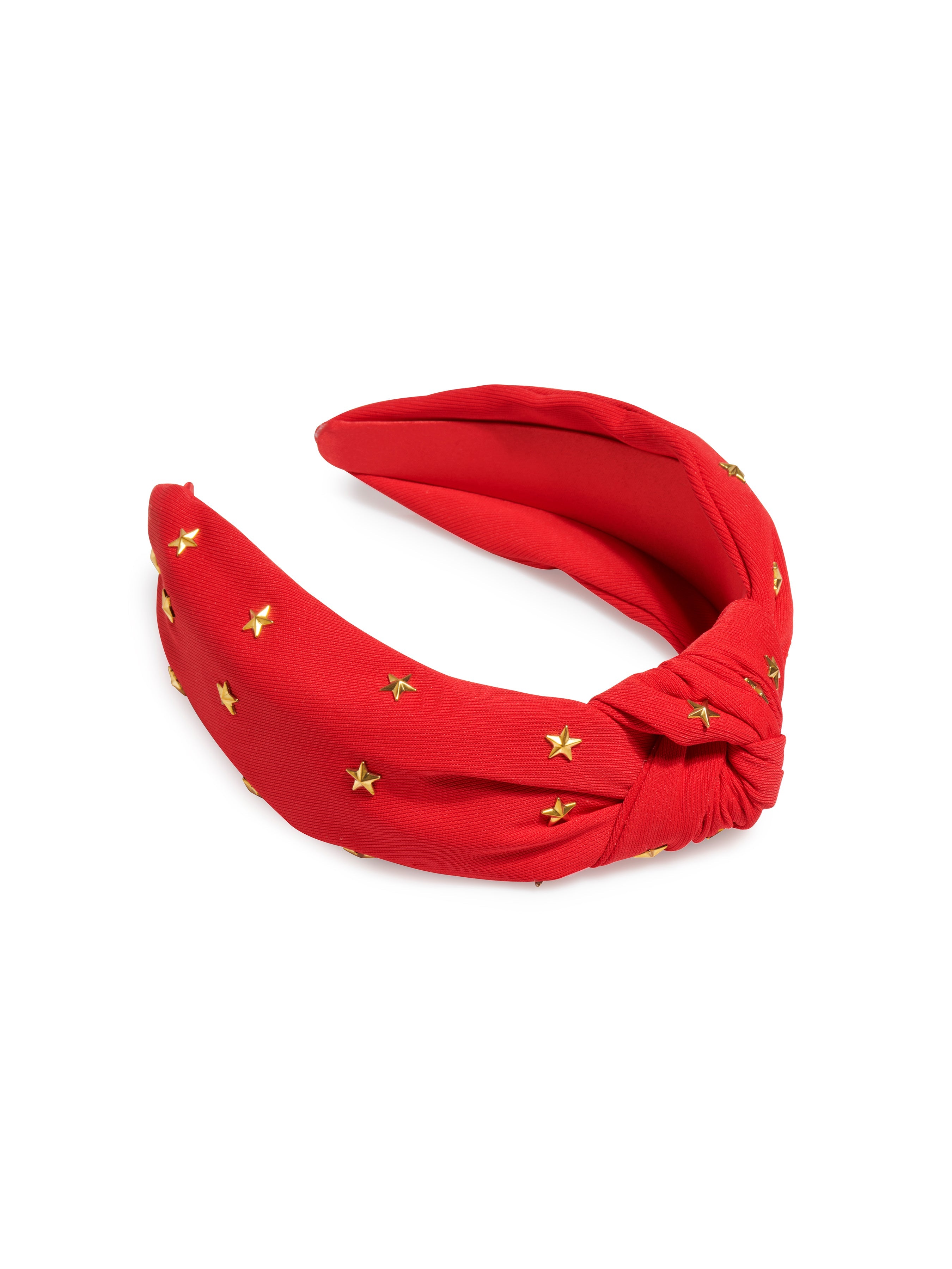 Shiraleah Stars Knotted Headband RED