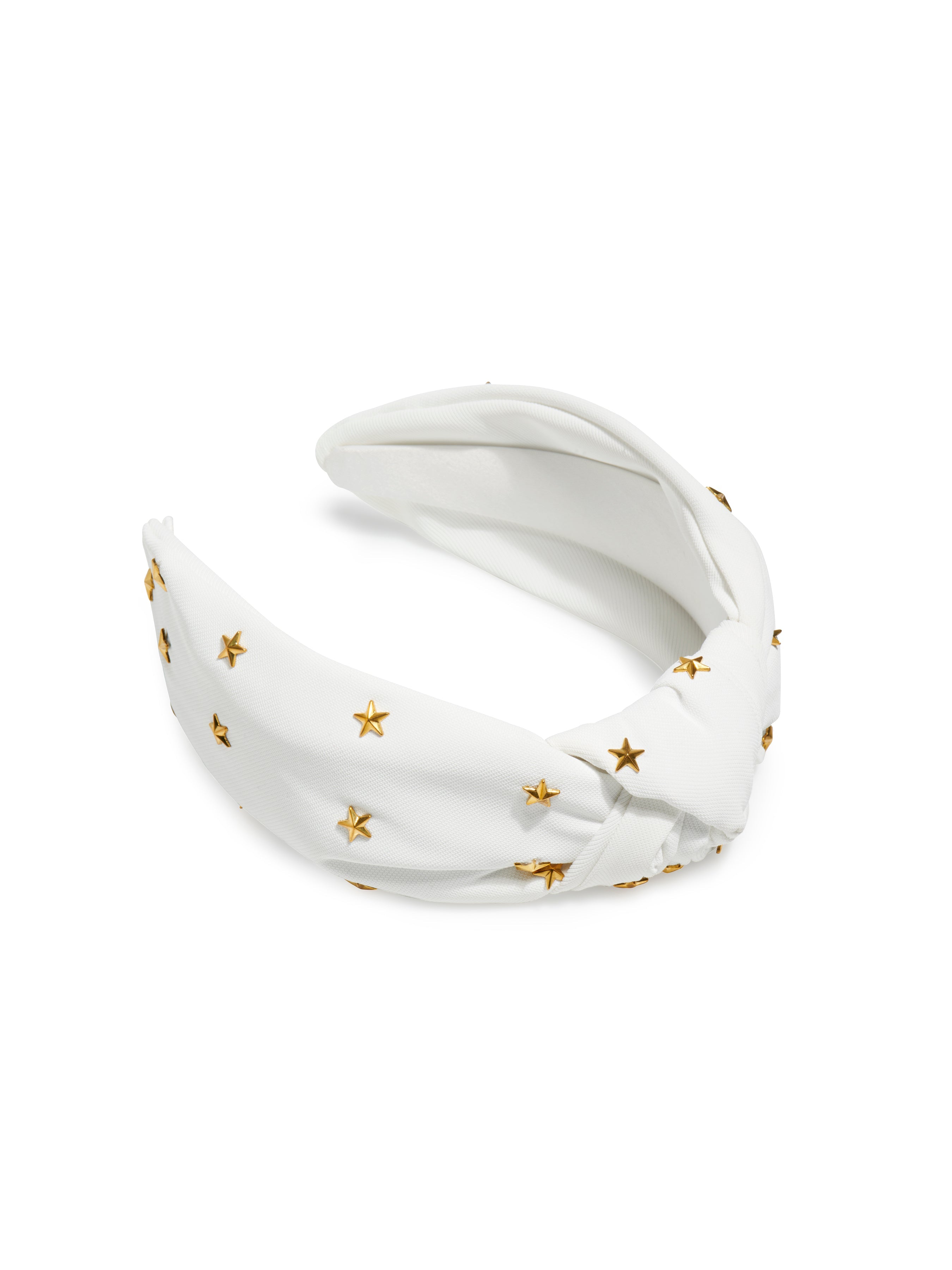 Shiraleah Stars Knotted Headband WHITE