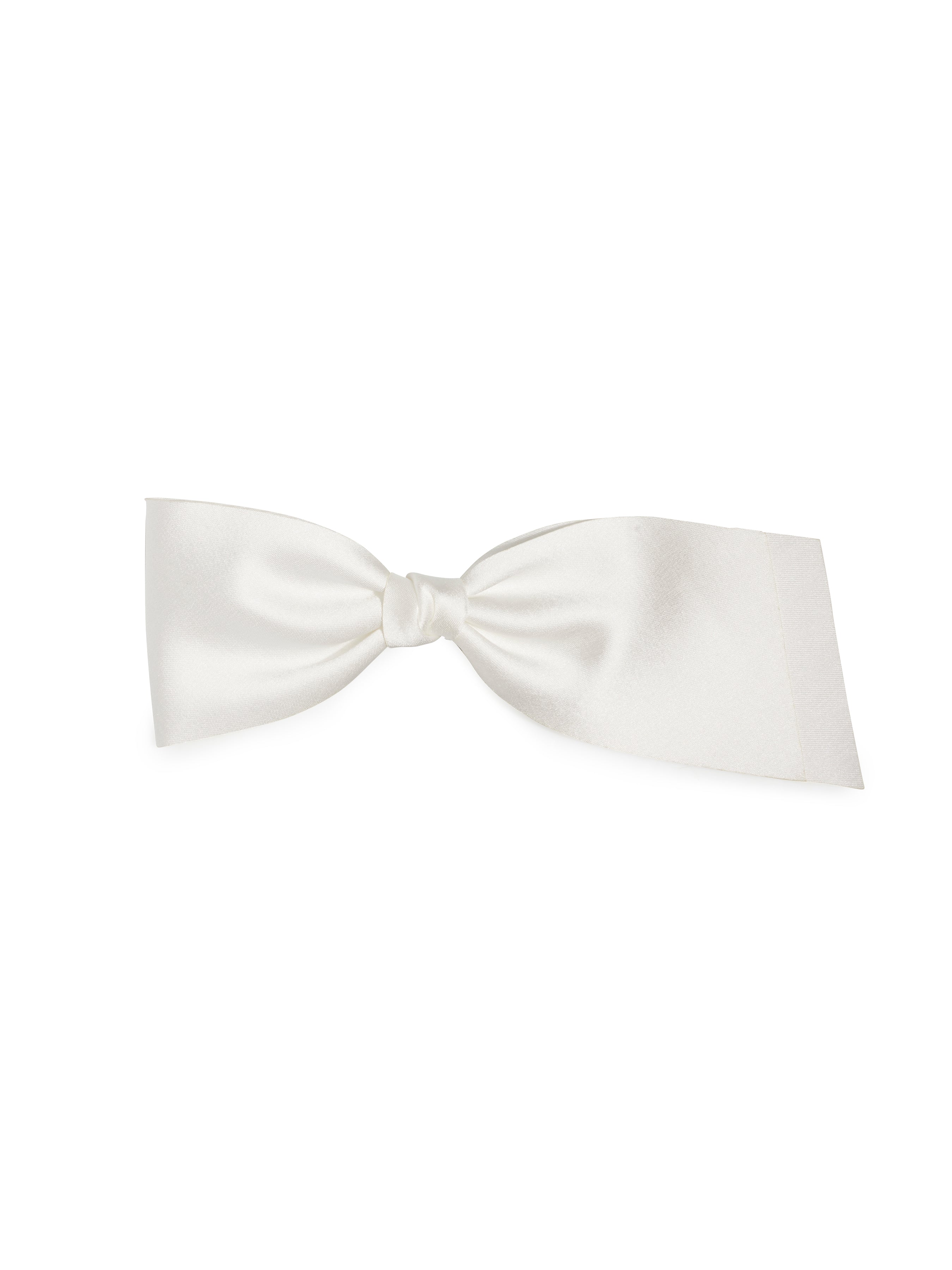 Shiraleah Silky Bow Clip IVORY