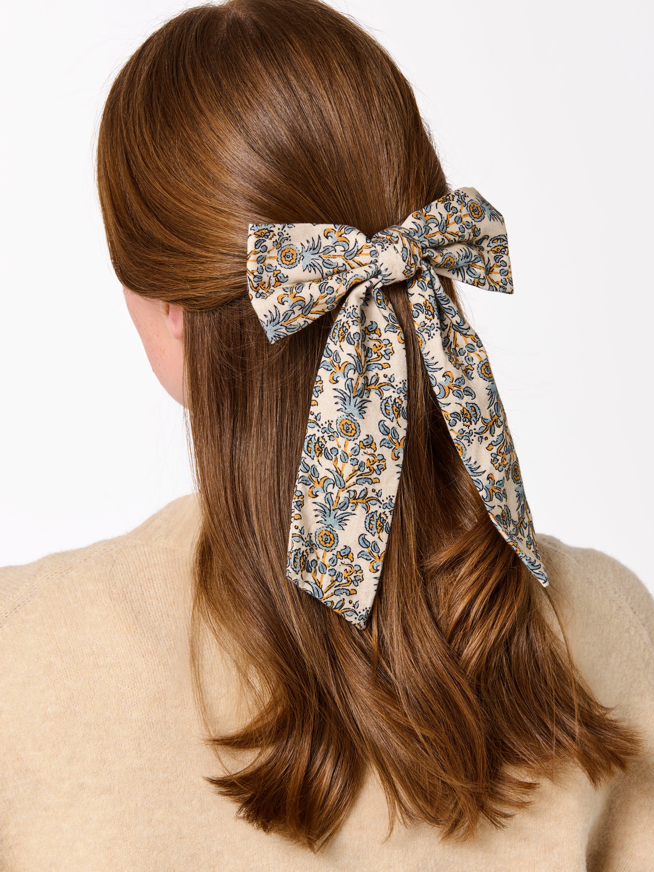 Shiraleah Vintage Floral Bow Clip, Multi