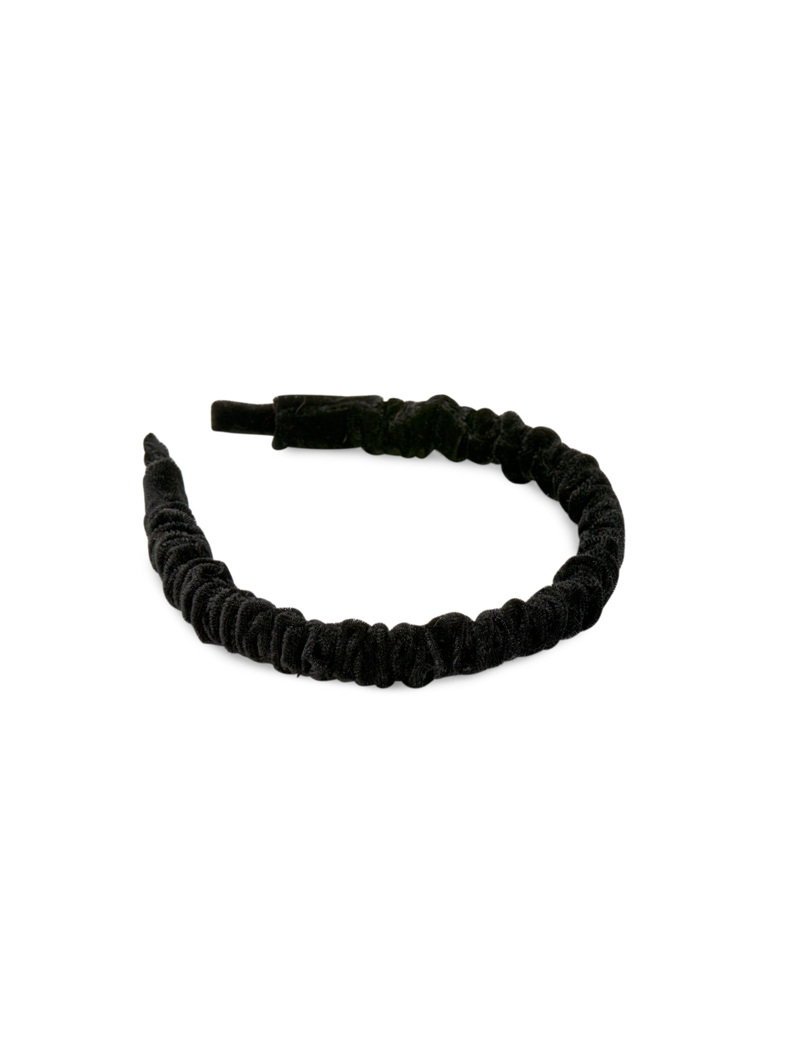 Shiraleah Velvet Scrunch Headband BLACK / OS