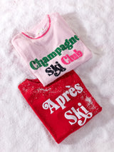 Shiraleah "Apres Ski" Sweatshirt, Red