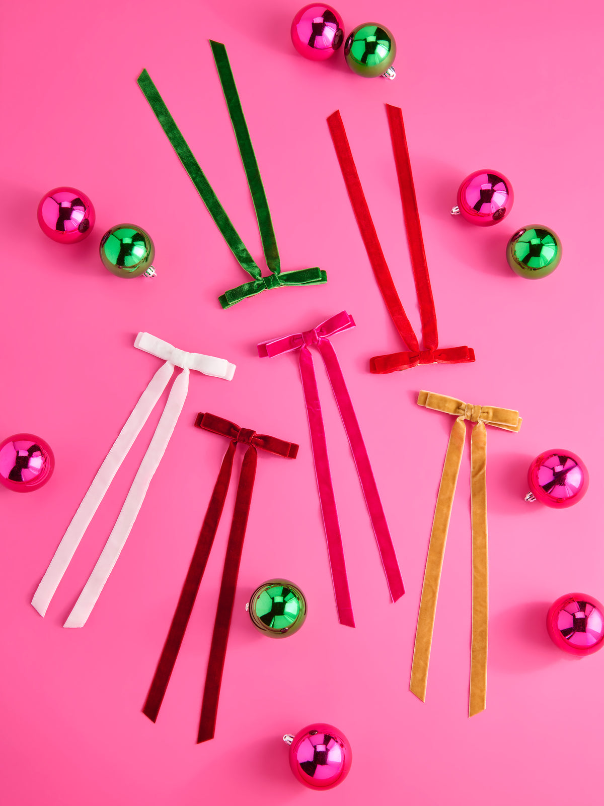 Shiraleah Assorted Set Of 6 Decorative Bows MULTI