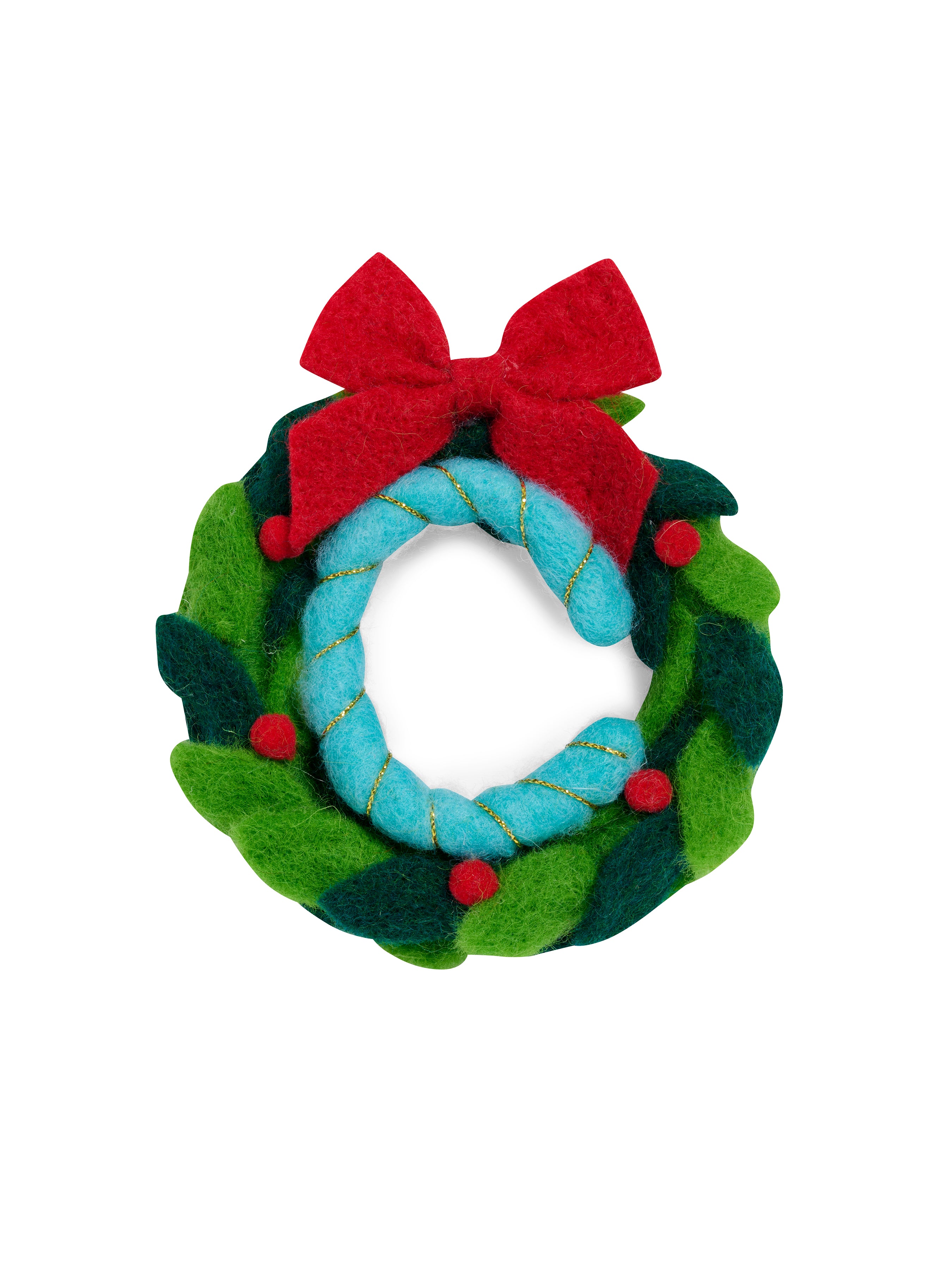 Shiraleah "C" Wreath Ornament, Multi