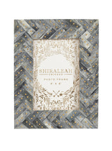 Shiraleah Mansour Studded 4" x 6" Picture Frame, Grey