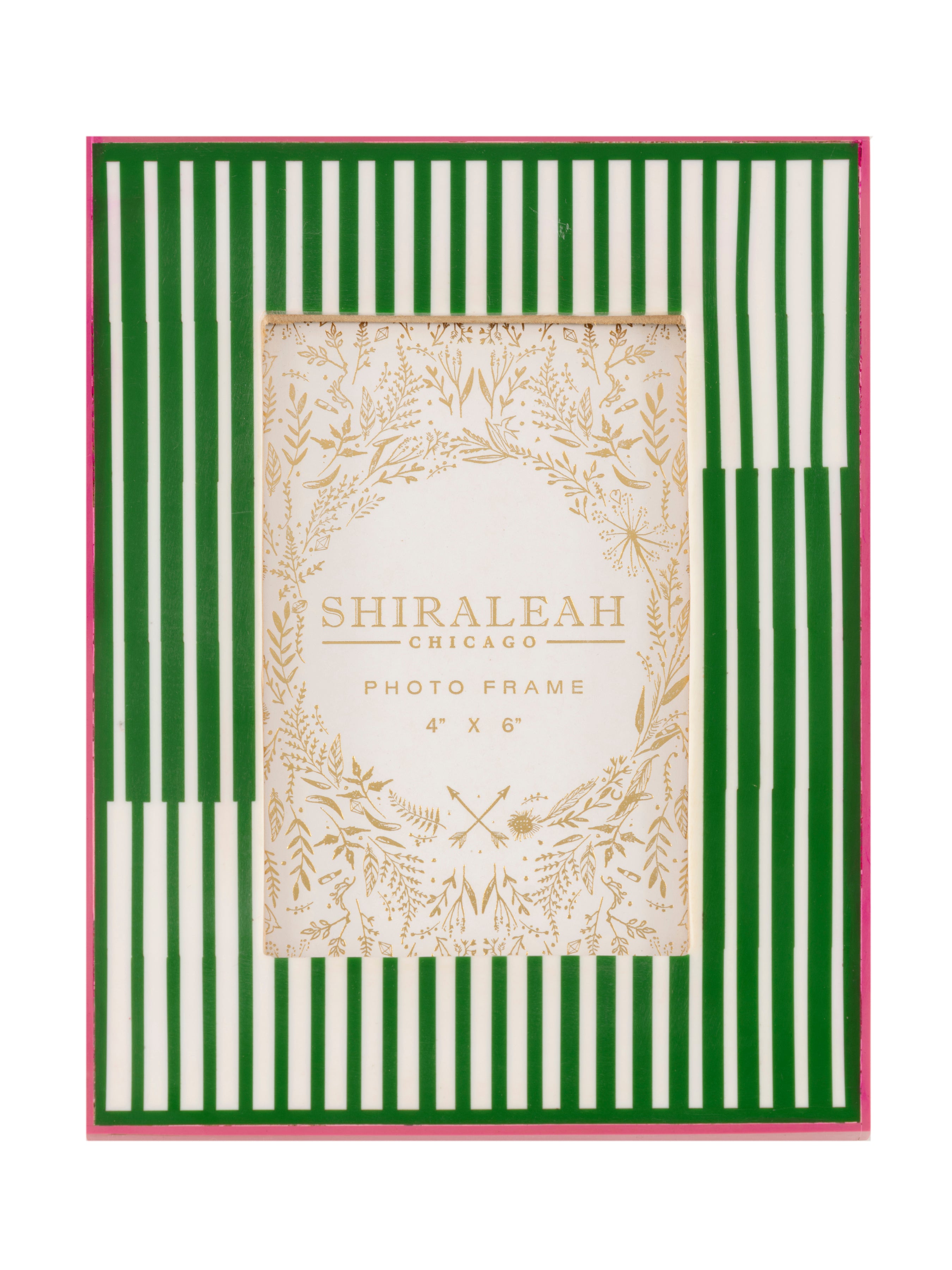 Shiraleah Viva 4" X 6" Picture Frame, Green