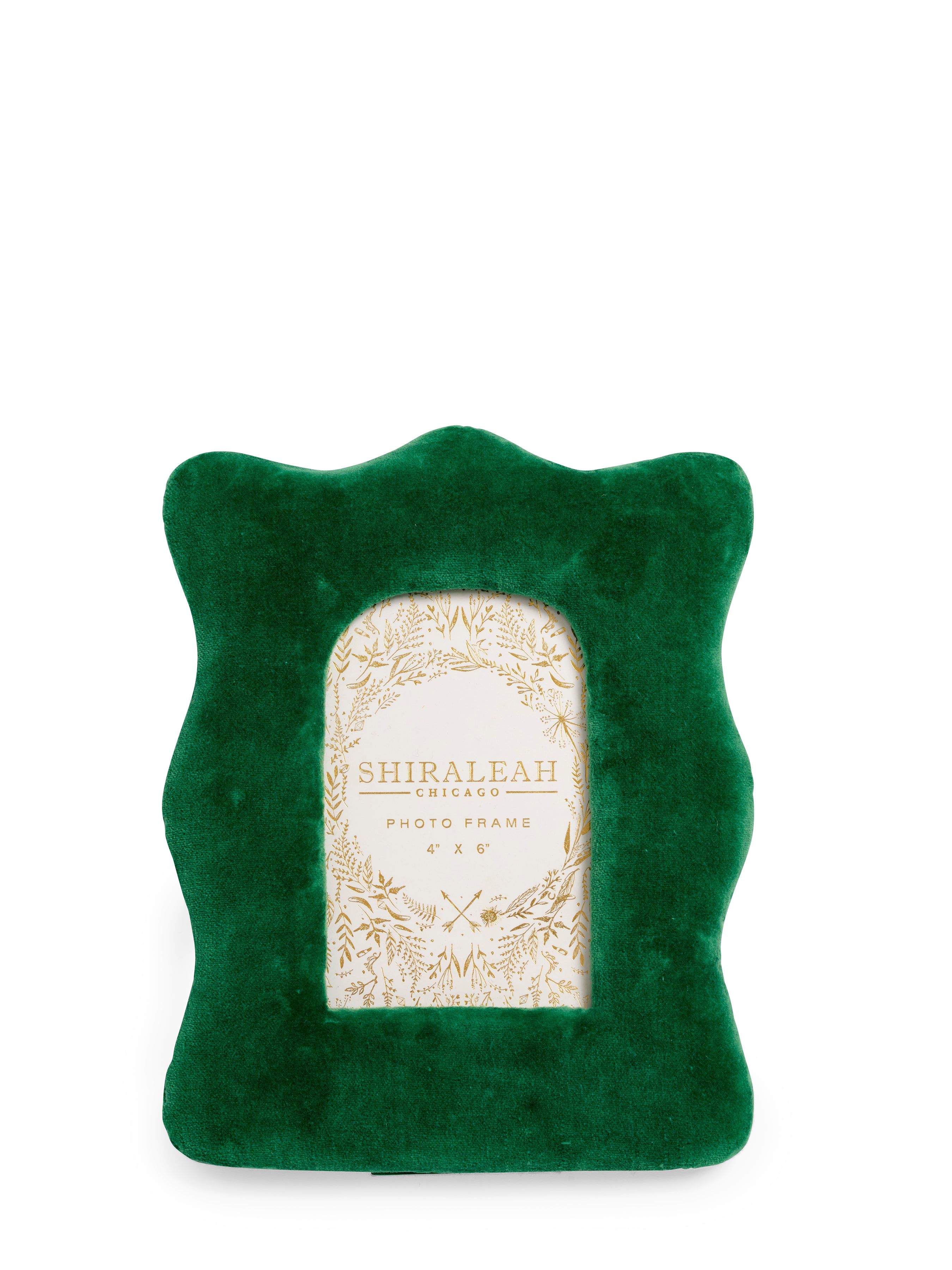 Shiraleah Elle 4" x 6" Picture Frame GREEN