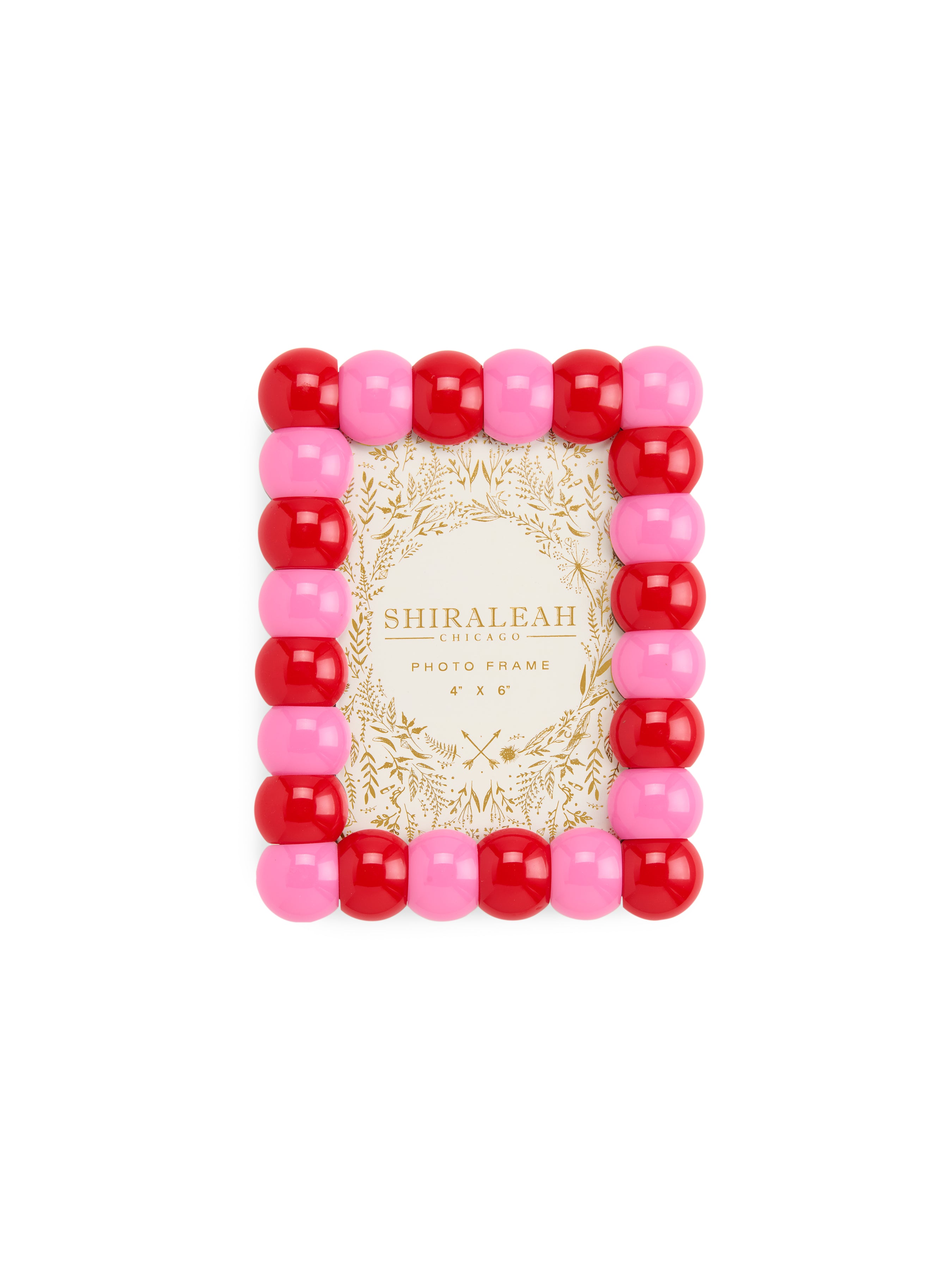 Shiraleah Poppy 4" X 6" Bubble Picture Frame RED / OS