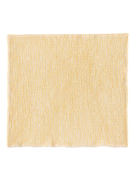 Hazel Waffle Weave Dish Towel, Yellow