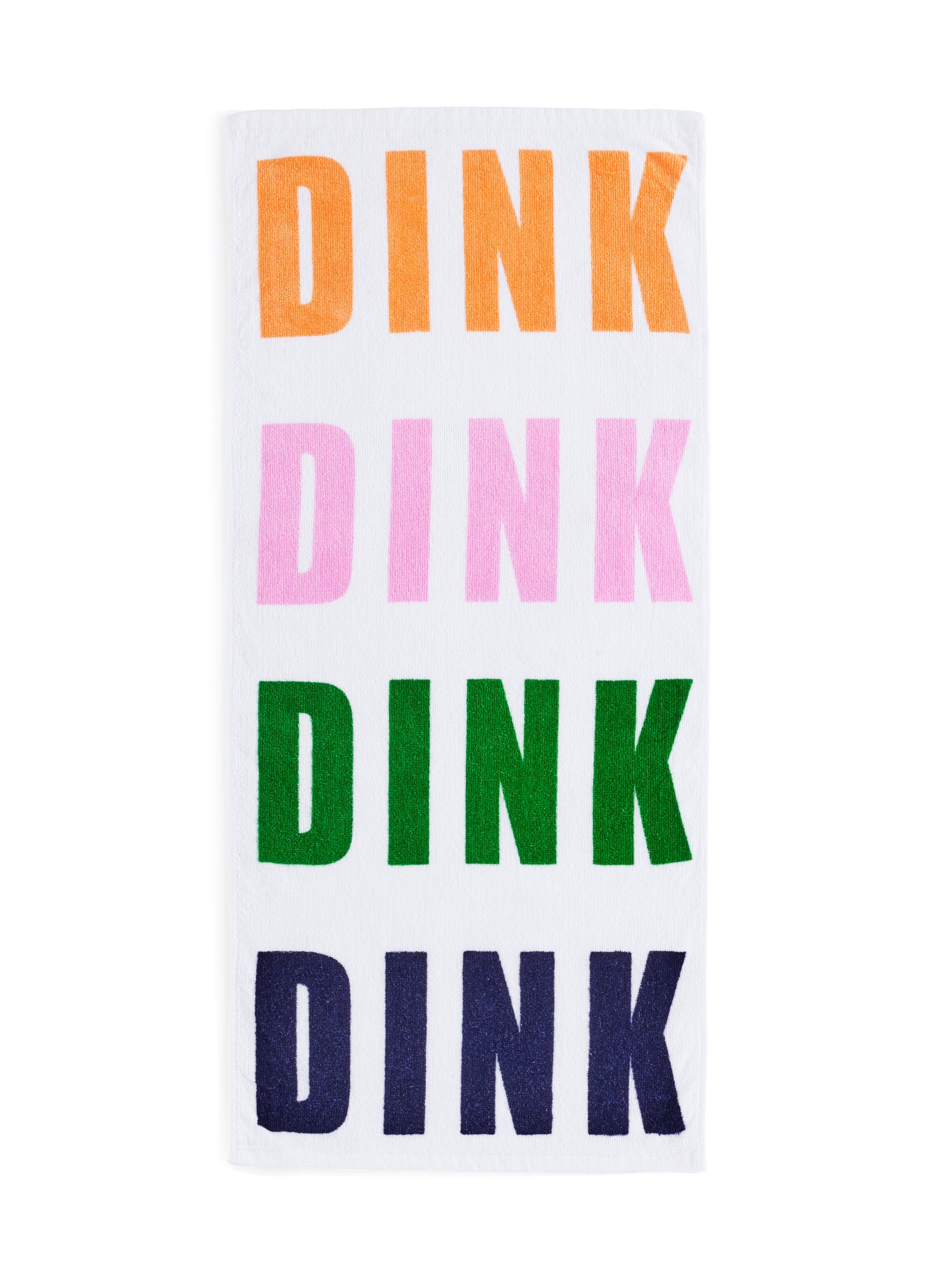 Shiraleah "Dink Dink Dink" Pickleball Towel, Multi