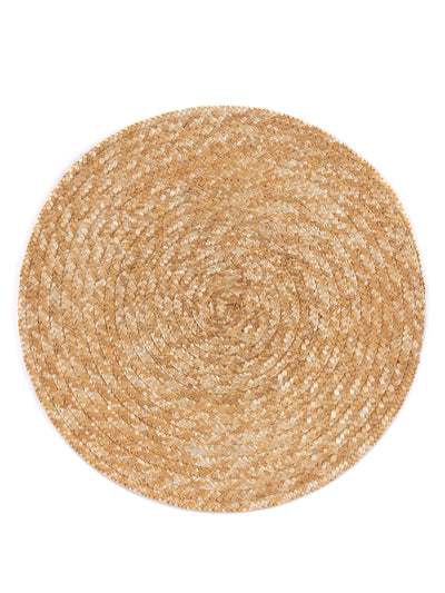 Shiraleah Set Of 4 Wheat Straw Placemats, Natural - FINAL SALE ONLY