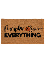 Shiraleah "Pumpkin Spice Everything" Doormat, Natural