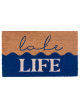 Shiraleah "Lake Life "Doormat, Blue