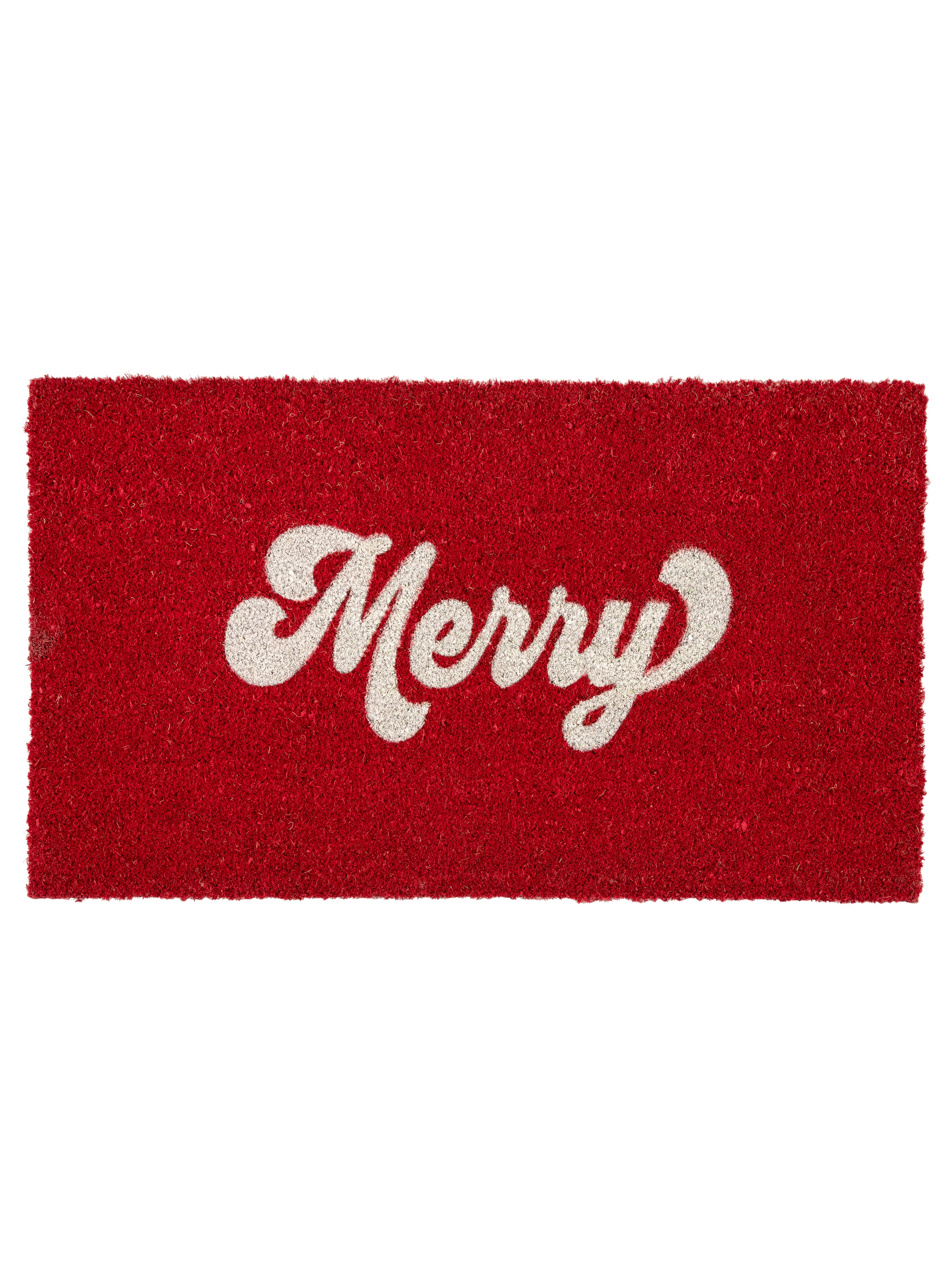 Shiraleah "Merry" Doormat, Red