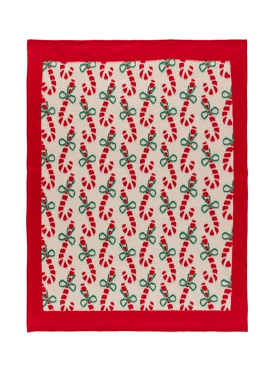 Shiraleah Candy Cane Throw, Multi