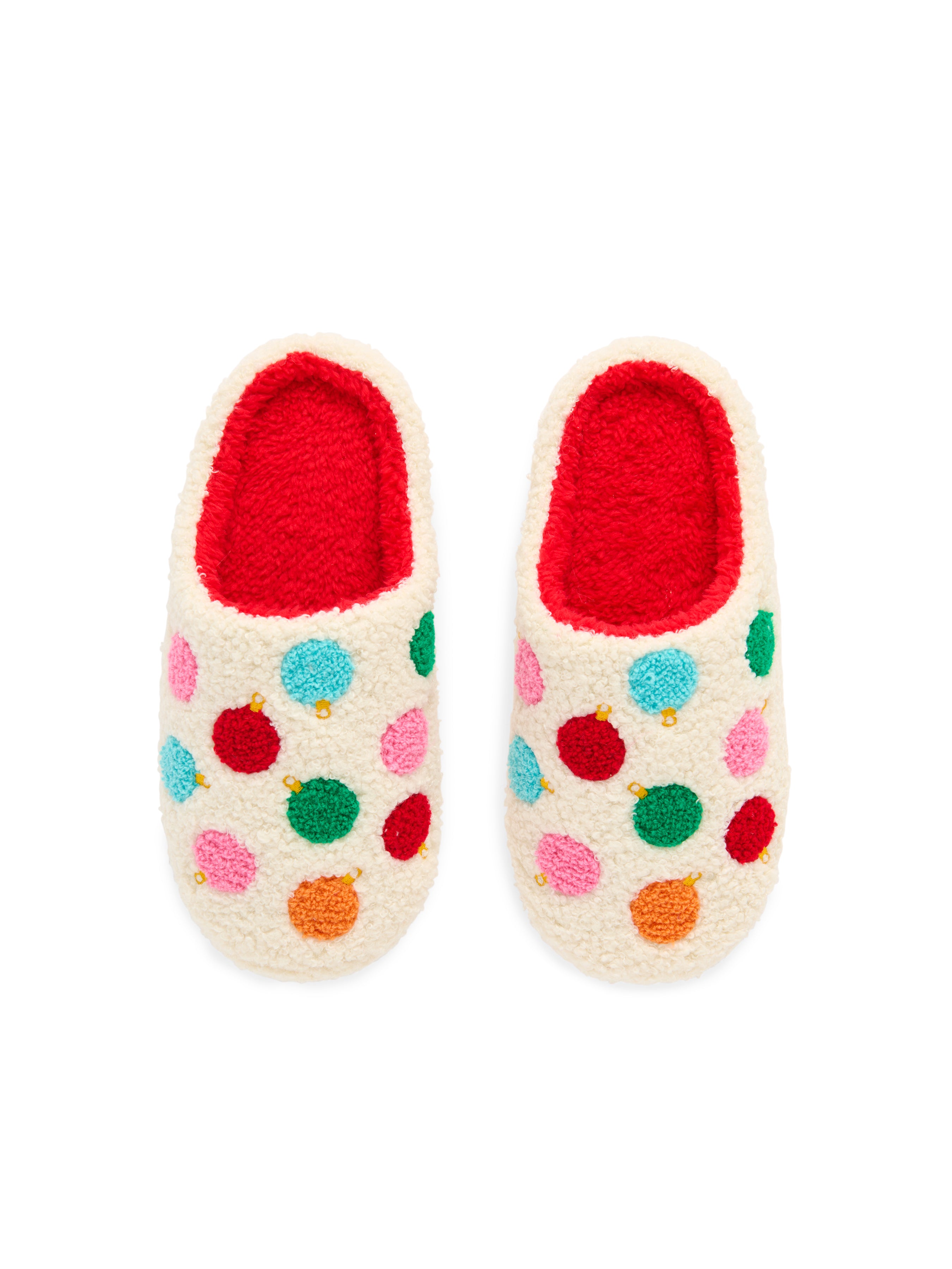 Shiraleah Ornament Slippers IVORY / S/M