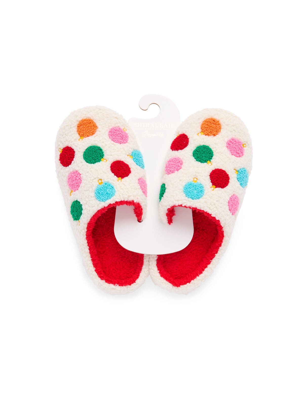Shiraleah Ornament Slippers IVORY / S/M