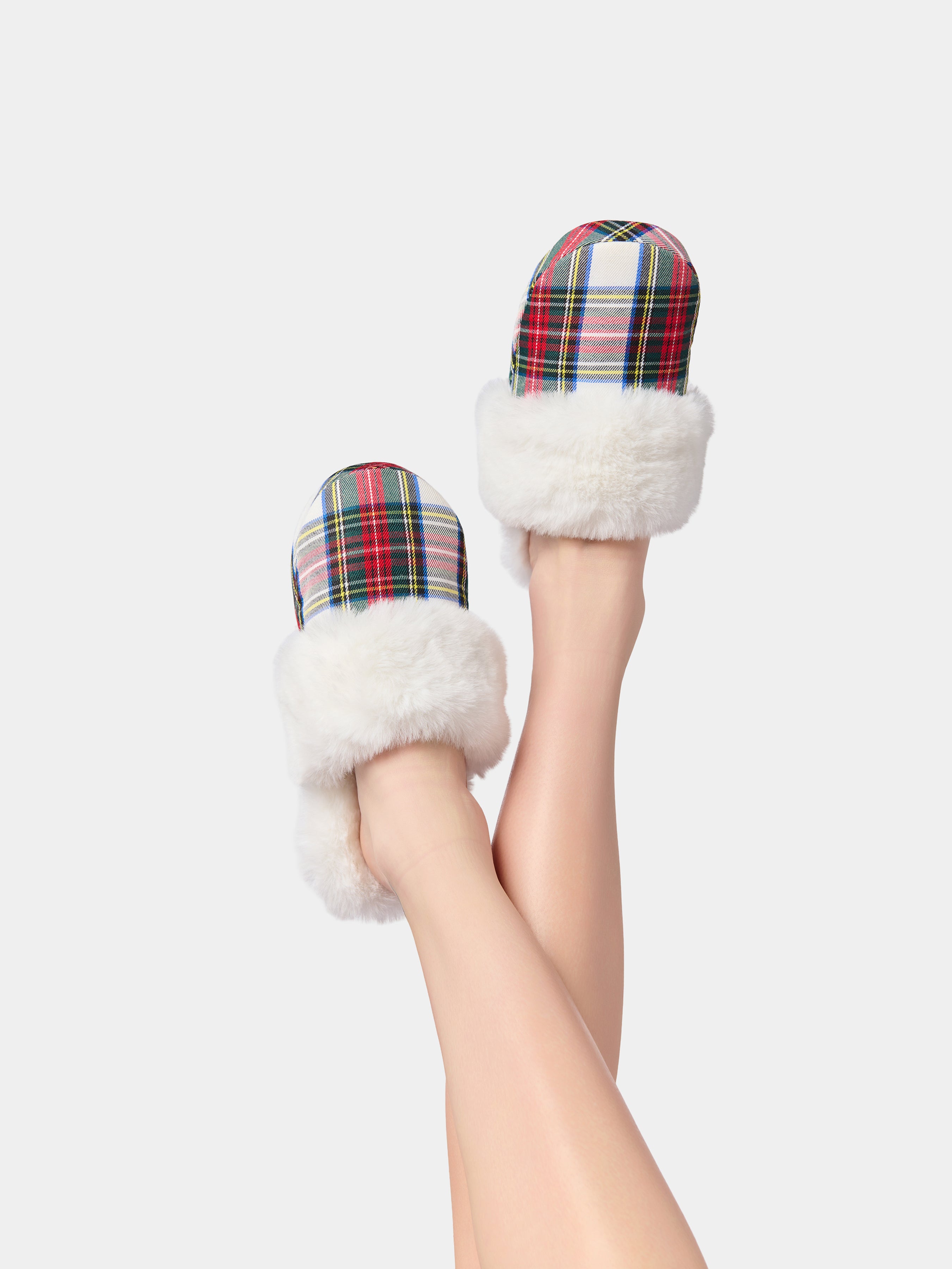 Shiraleah Blair Slippers WHITE / S/M