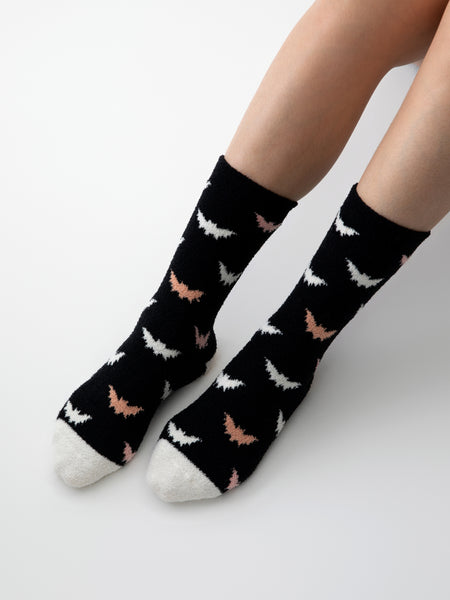 Shiraleah Bats Socks, Black