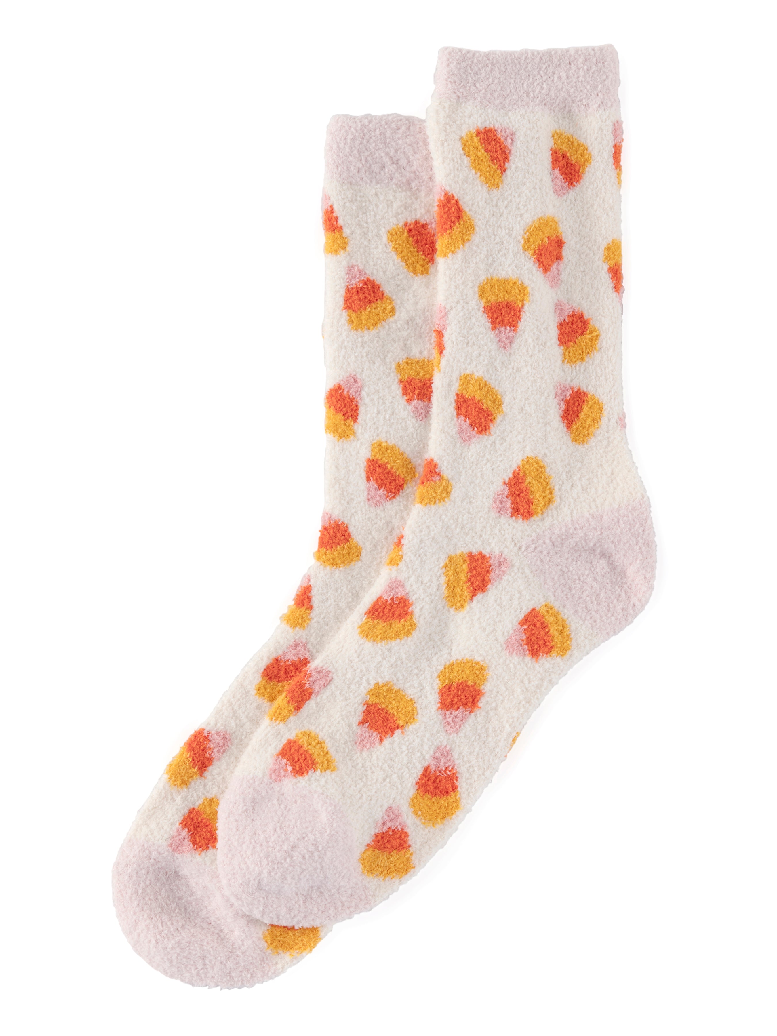 Shiraleah Candy Corn Socks, Ivory