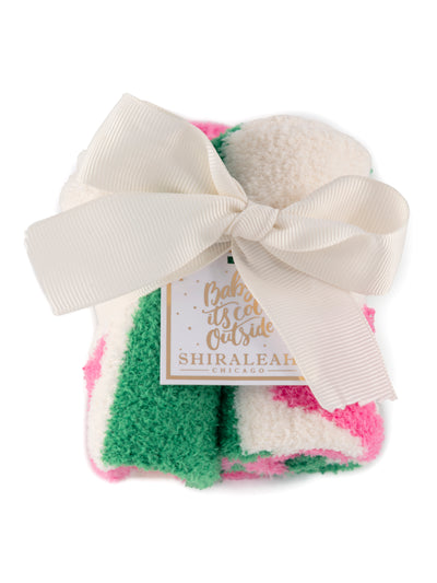 Shiraleah "Fa La La" Socks, Multi