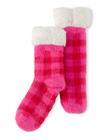 Shiraleah Arwen Slipper Socks, Pink