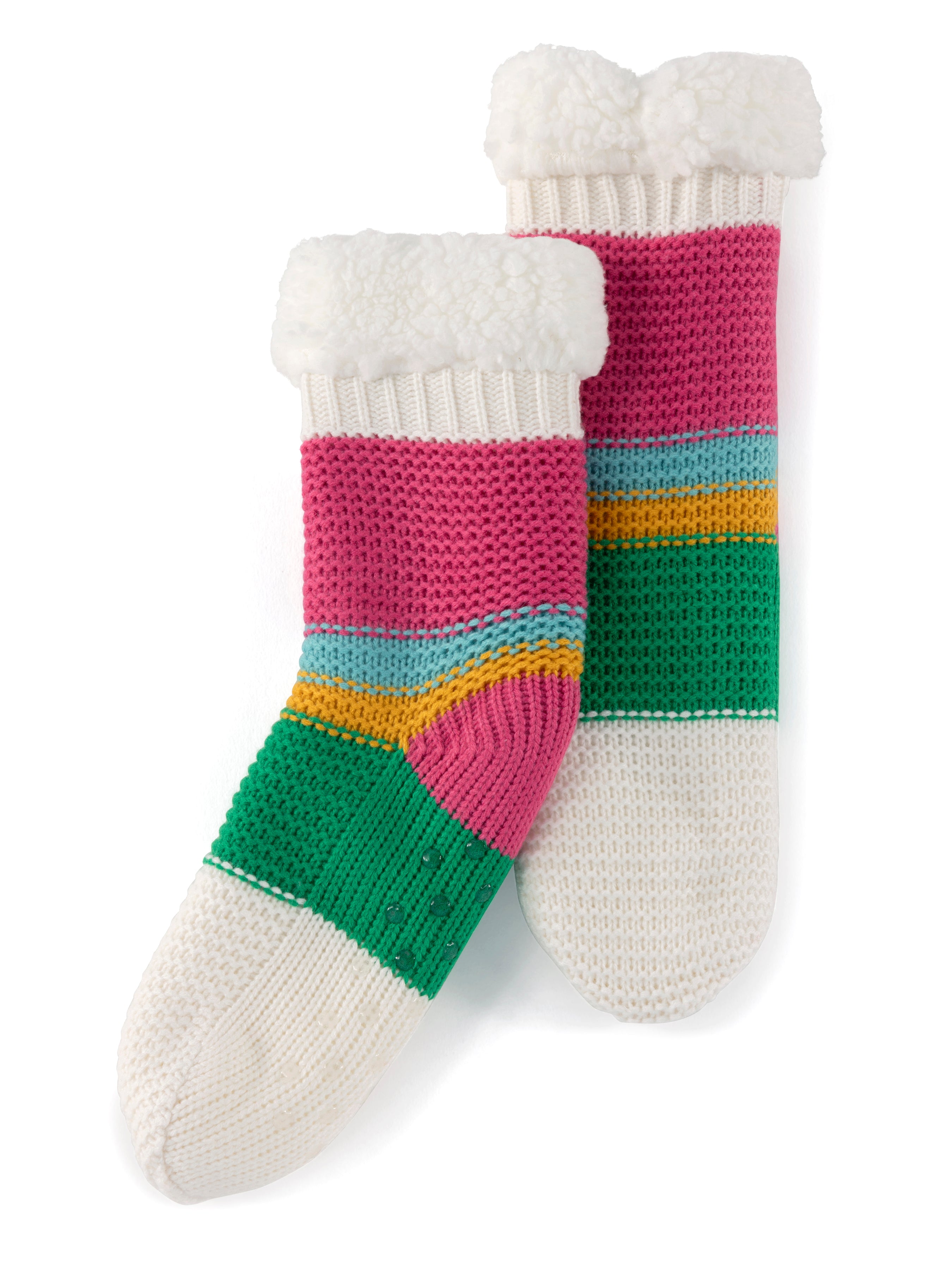 Shiraleah Indis Slipper Socks, Multi