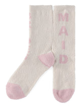 Shiraleah "Brides Maid" Socks, Ivory