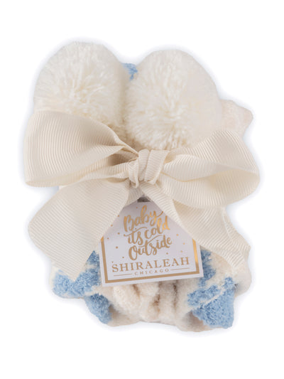 Shiraleah "Bride Era" Home Socks, Ivory