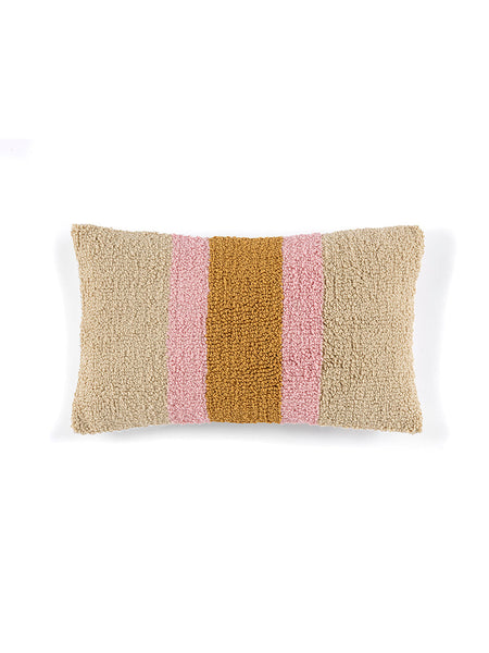 Shiraleah Celebration Stripe Pillow, Ivory