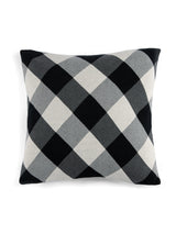 Shiraleah Anderson Plaid Pillow, Black and White