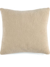 Shiraleah Avignon Sherpa Square Pillow, Ivory - FINAL SALE ONLY