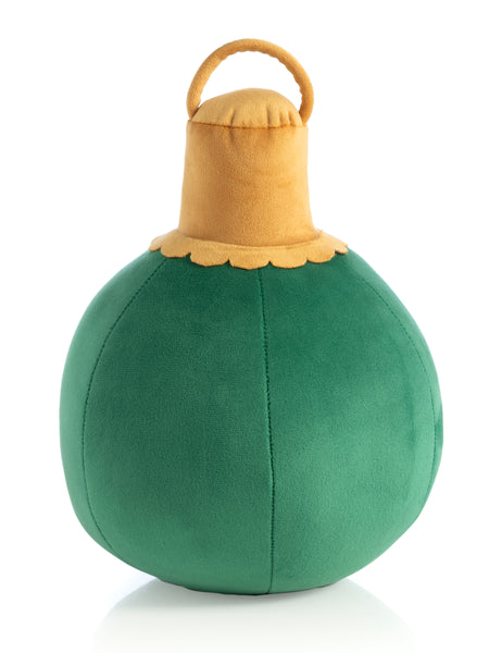 Shiraleah Merry Bauble Small Pillow, Green